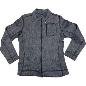 Marc New York Jacket S Performance Herringbone Sweater Full Zip Pockets Active